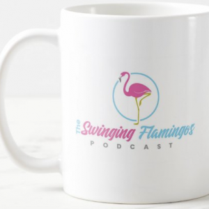 The Swinging Flamingos Coffee Mug