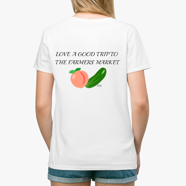 Farmers Market White Unisex T-Shirt