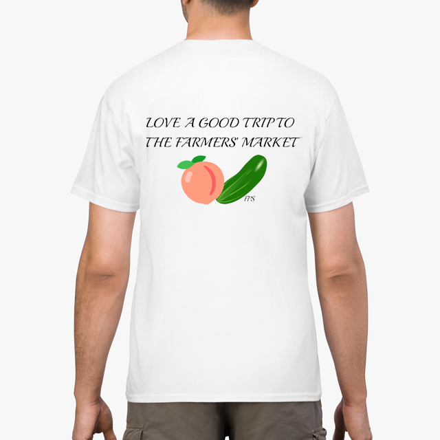 Farmers Market White Unisex T-Shirt