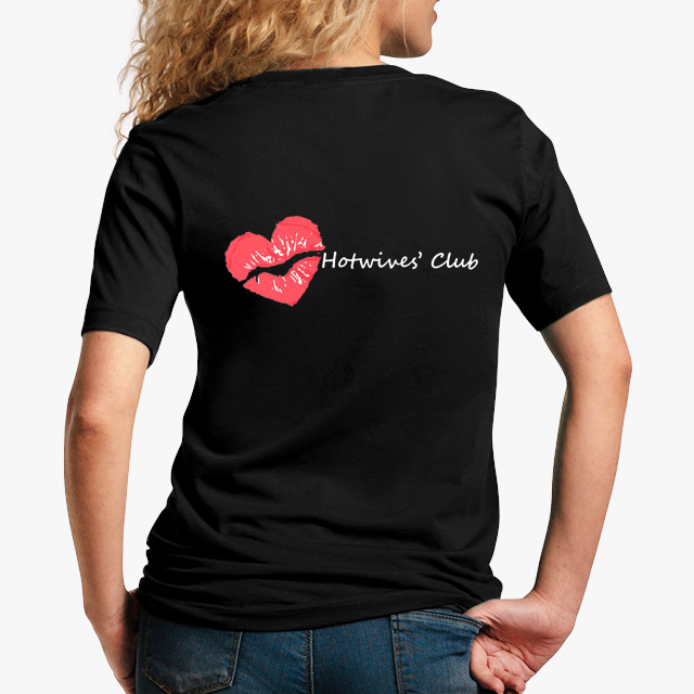 Hot Wives' Club Black Unisex T-Shirt
