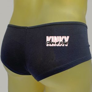Kinky Frame of Mind Black Booty Shorts