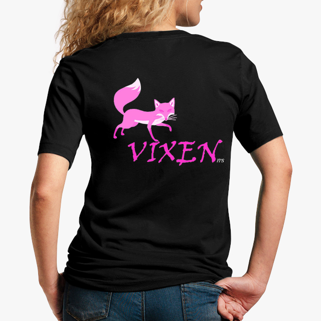 Vixen Black Unisex T-Shirt