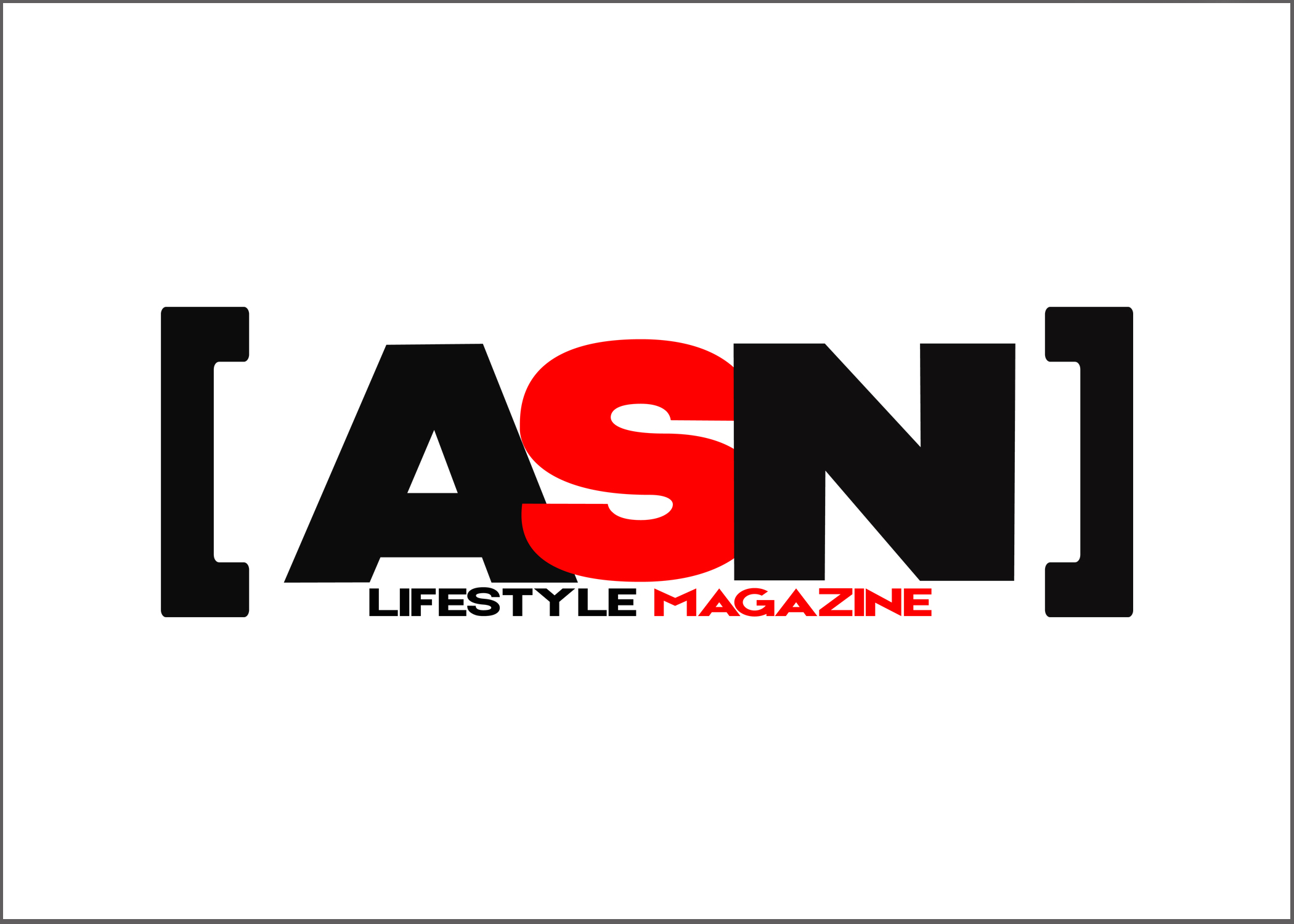 ASN Lifestyle Magazine stickers 5x7