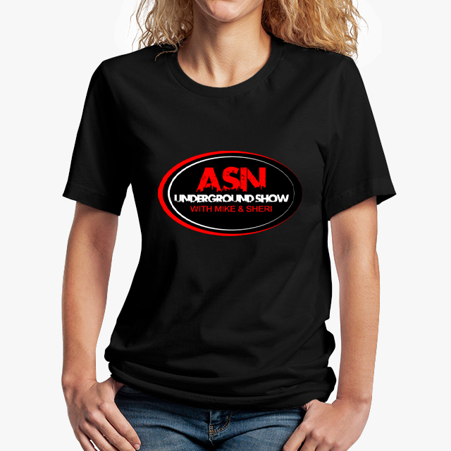 ASN Lifestyle Magazine underground show black unisex tshirt