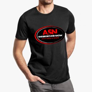 ASN Lifestyle Magazine underground show black unisex tshirt