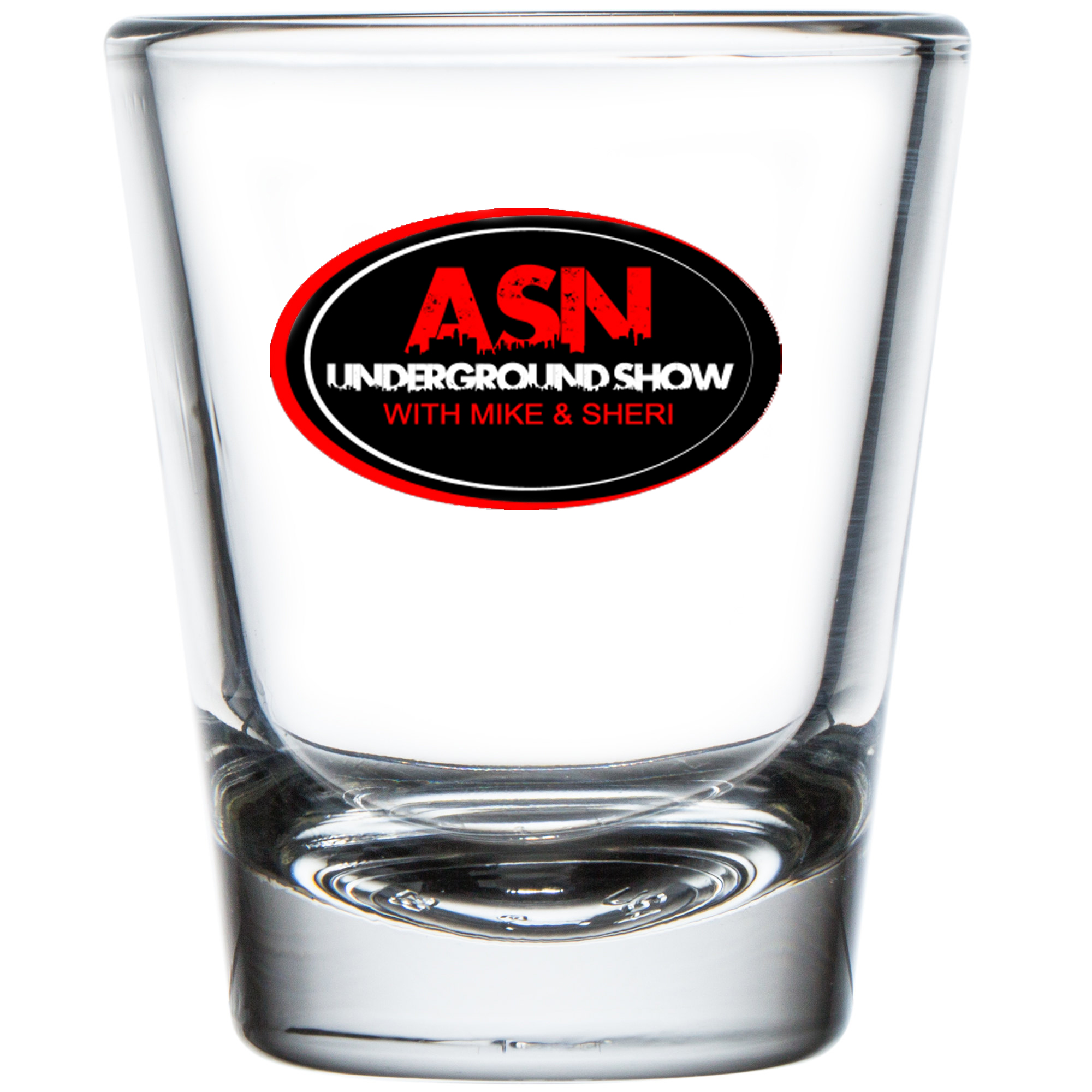 ASN Lifestyle Magazine underground show shot glass