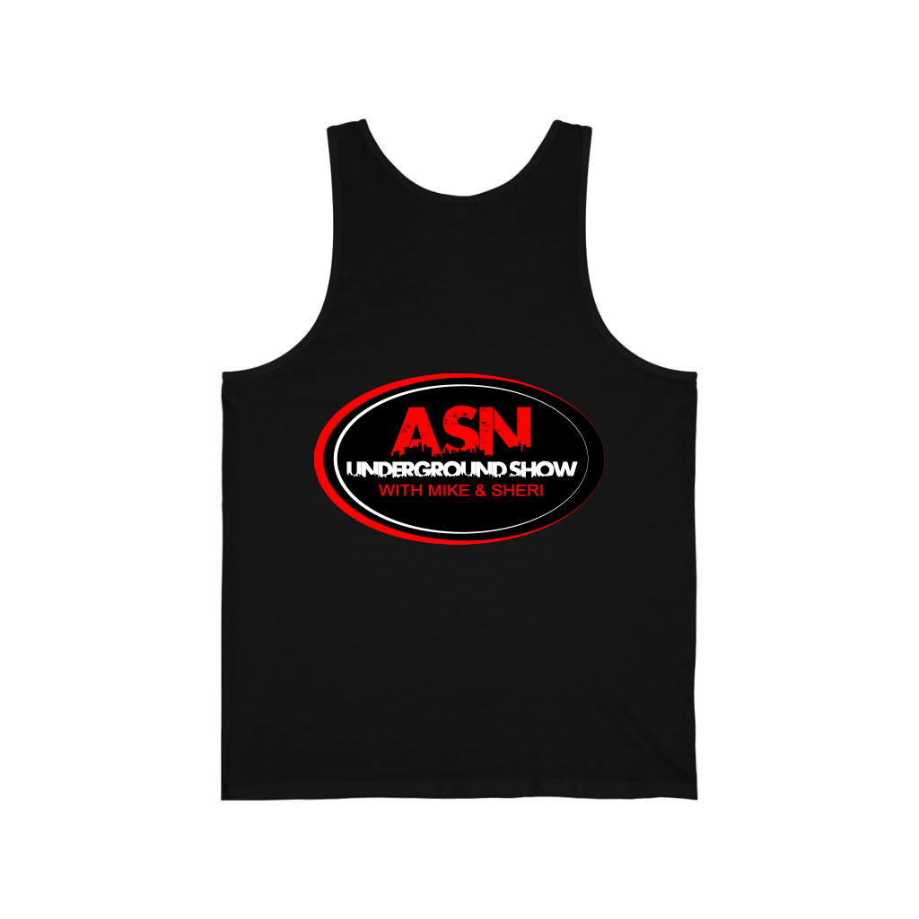 ASN Lifestyle Magazine underground show black unisex jersey tank