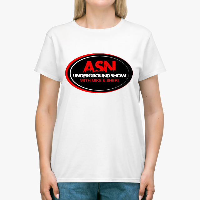 ASN Lifestyle Magazine underground show white unisex tshirt lady example