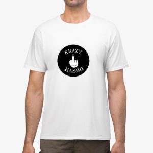 Krazy Kasbh White Unisex T-Shirt