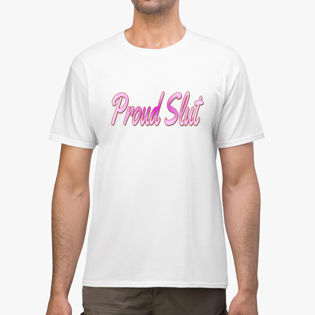 Proud Slut - Front Porch Swingers White Unisex T-Shirt