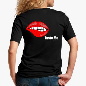 In Bed With Nikky Taste Me Black Unisex T-Shirt