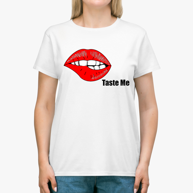 In Bed With Nikky Taste Me White Unisex T-Shirt