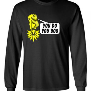 The Upsidedown Pineapple You Do You Boo Black Long Sleeve T-Shirt