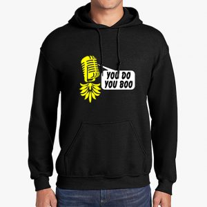 The Upsidedown Pineapple You Do You Boo Black Hoodie