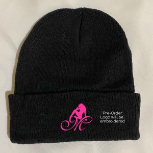 Mrs Pineapple Black Beanie