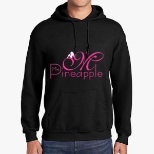 Mrs Pineapple Black Hoodie