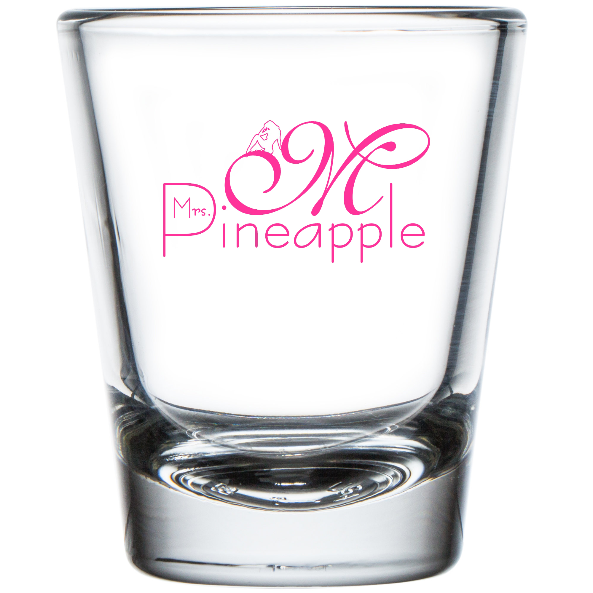 Mrs. Pineapple Shot Glass 1.75 oz