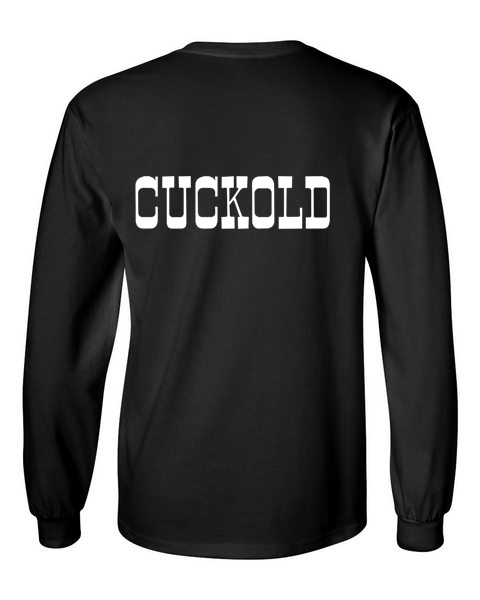 Cuckold Black Unisex Long Sleeve T-Shirt