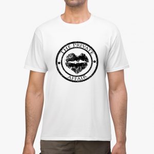 The Private Affair White Unisex T-Shirt