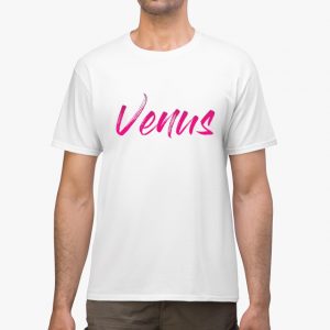 Venus White Unisex T-Shirt