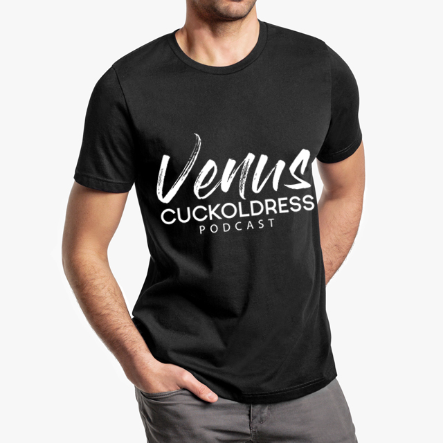 Venus Cuckoldress Podcast Unisex Black T-Shirt