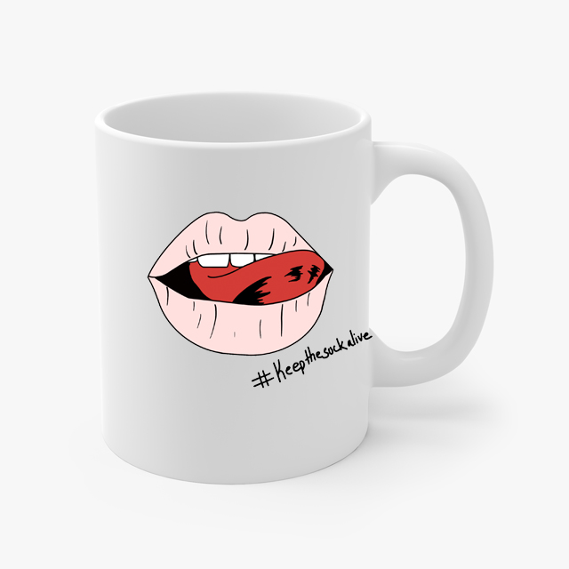 Keep the Suck Alive Coffee Mug