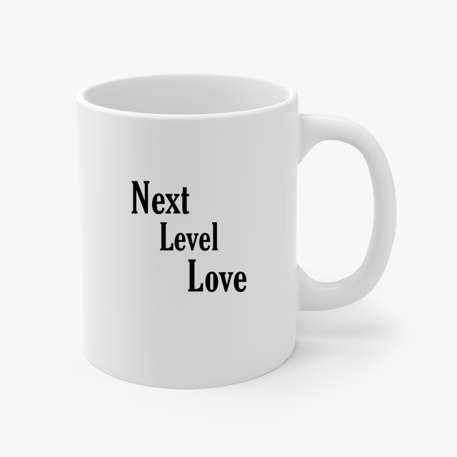 next level love coffee cup