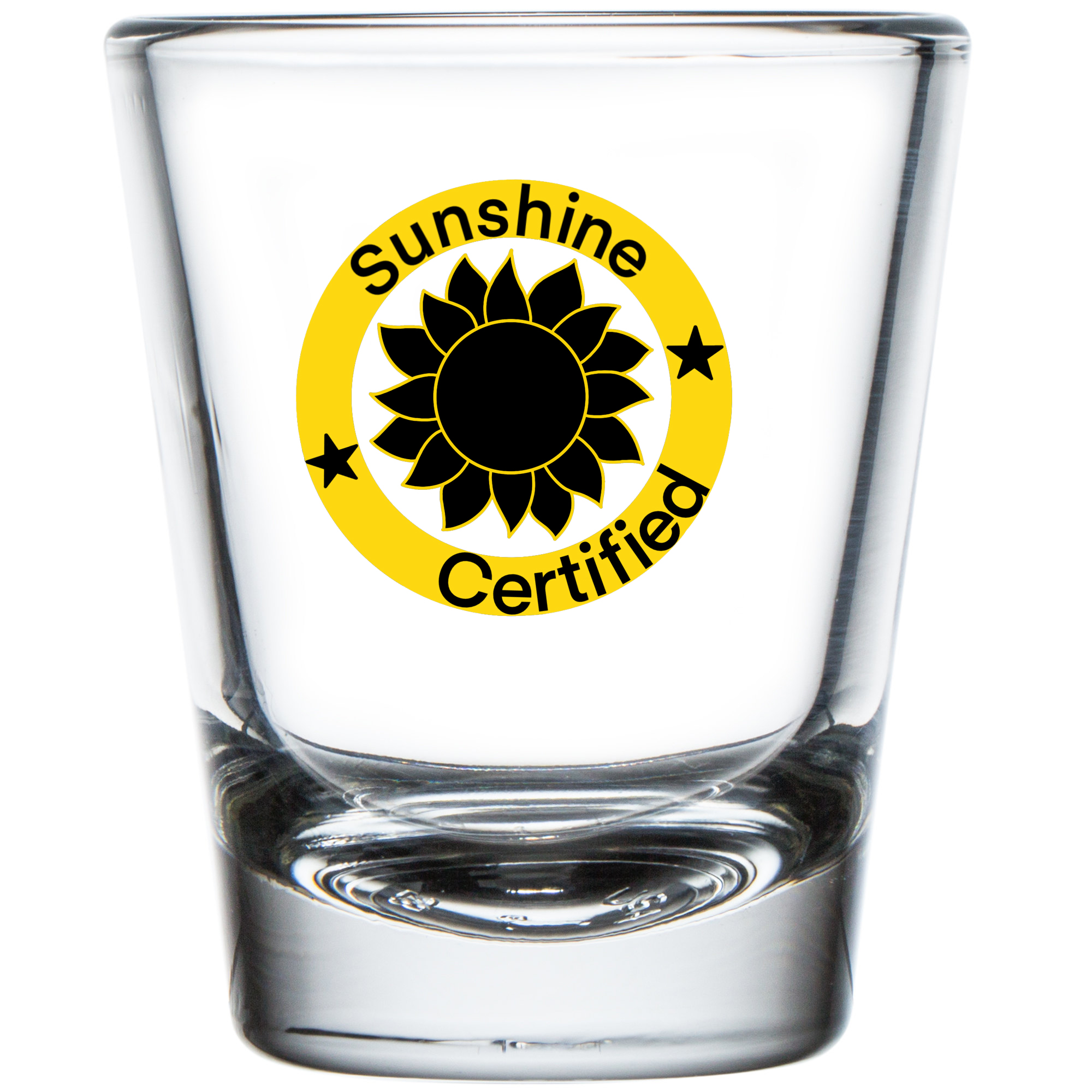 Sunshine Certified Shot Glass 1.75 oz