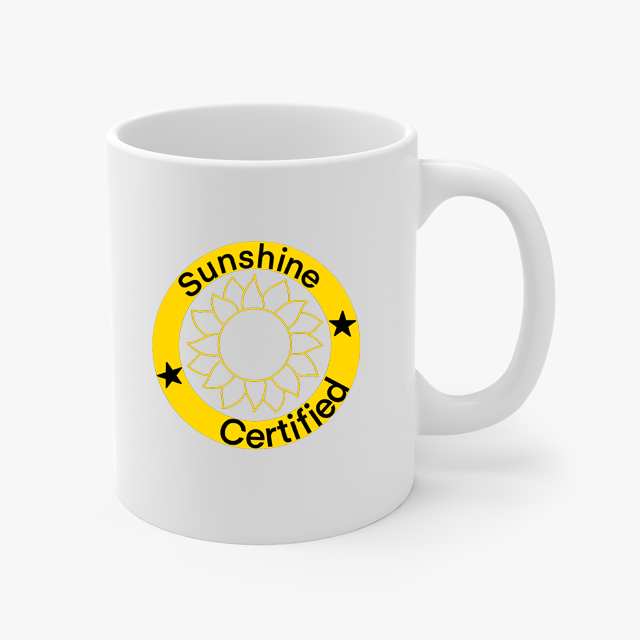 Sunshine Certified Coffee Mug