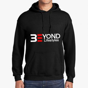 Beyond Lifestyles black hoodie front