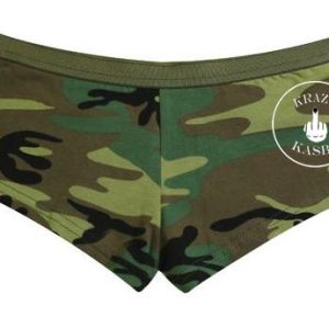 Krazy Kasbh CAMO Plus Size Booty Shorts