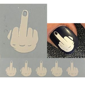 The Finger Nail Art Decoration Decal Stickers
