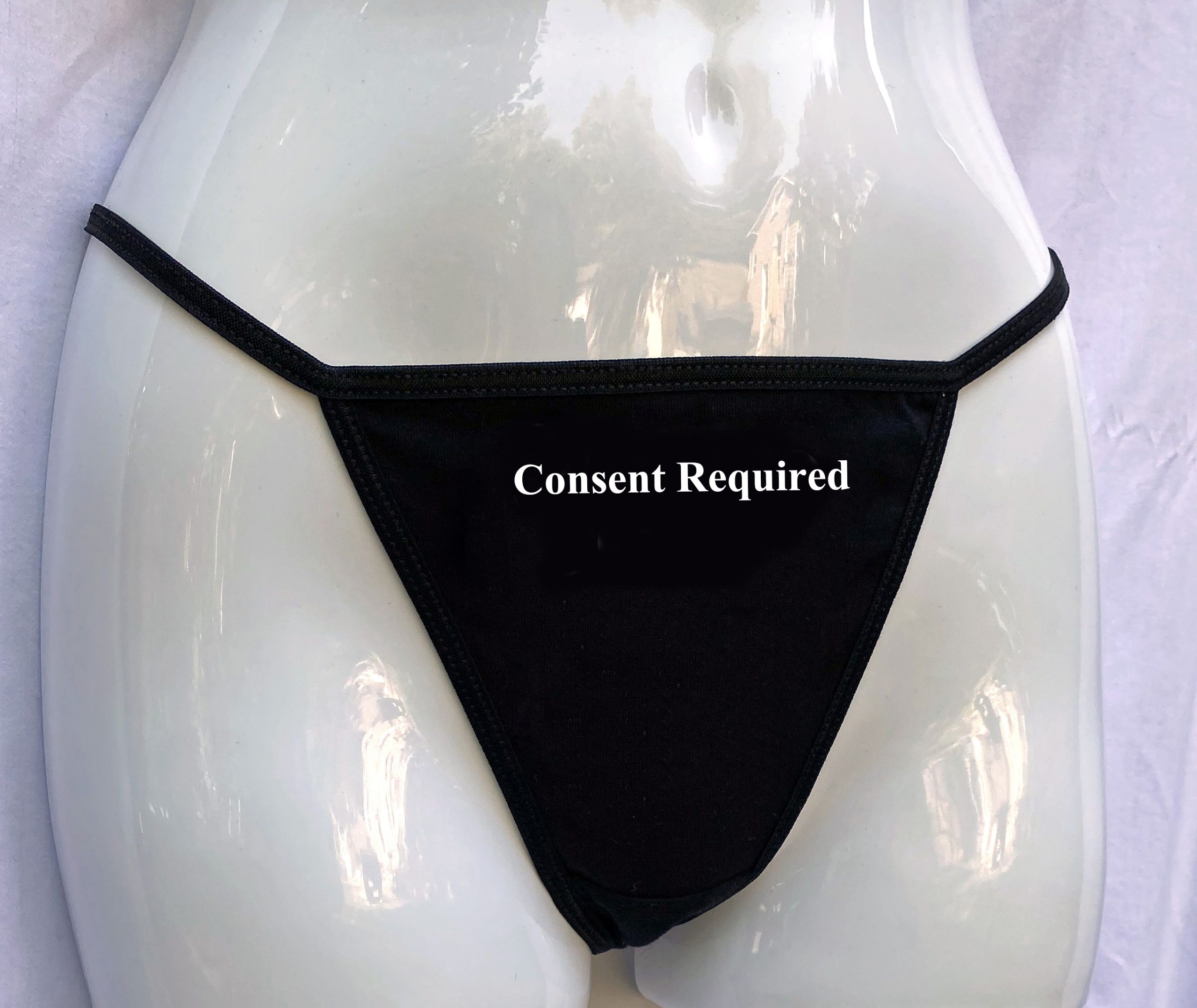 “Consent Required” Thong Panties