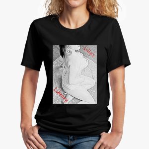 Speak Seductively Lilly's Library Black Unisex T-Shirt