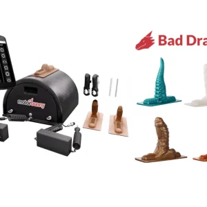 Motorbunny Original + 4 Bad Dragon Attachments Kit