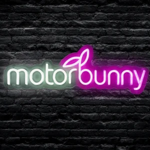Motorbunny LED Club Sign